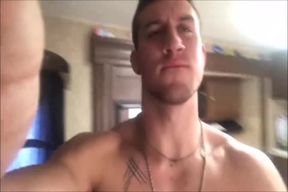 Straight Officer Muscle Worship