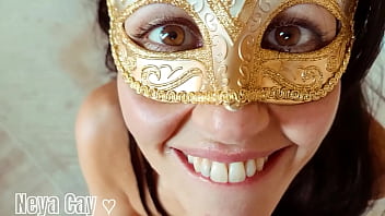 The most stunning blowjob &amp_ foreskin play PART 2 - Facial cumshot latina MILF babe *Neya Cay* POV