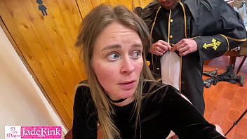 Sinful Sinner's Plea: Whoring Wife Spills Dirty Secrets to Priests on Pews in Pimped-Up Prayers