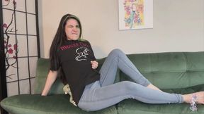 4K Ziva Fey The Pose Jeans Plushie Farting