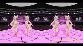 VR180 mmd FuwaMoco nude Dance 3d hololive Hentai