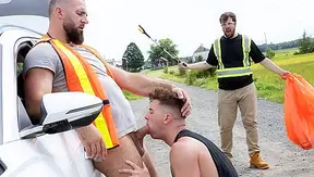Hard Work - Road Worker Ramming with Trevor Brooks & Chuck Conrad
