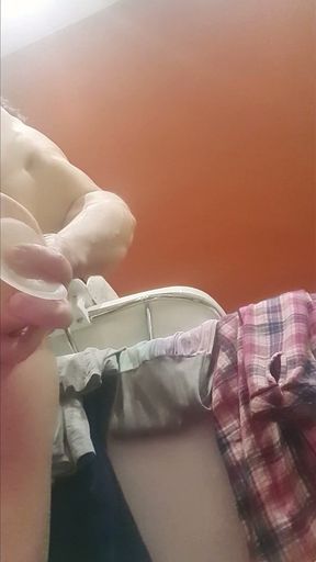 Sloppy anal with my big favourite toy