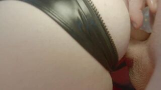 PAWG Gotten Double Penetrated And Creampied By A Penis And Vibrator