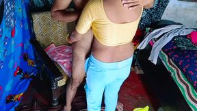 DESI DIRTY BHABI CRAVES THICK PENIS&#x1F32D; OF her laundry HOMBRE DESI BHABHI