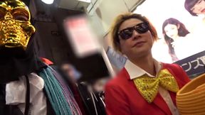 Natsumi's Spooky Shibuya Seduction: A Halloween Night to Remember