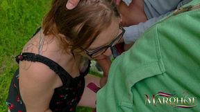 cueillette de cerises tourne en trio anal hard avec mon mari et mon amant