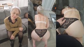 je rentre du coiffeur et il me baise avec une facial biensur