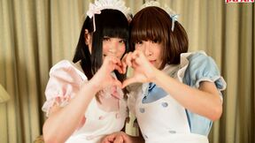 TGIRLJAPAN - Two Cutie Maid Ravaged For Fun & Pleasure