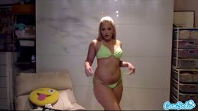 CamSoda - Nikki Benz Lotion Big Tits and Masturbation