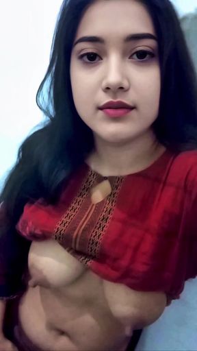 Cute Hot teen girl fucking by finger on video call for his bf horny Girl mms