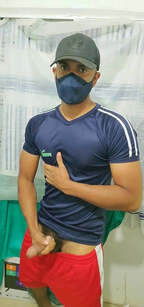 Gay Muscular Indian Masturbates