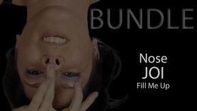 Nose Fetish JOI Bundle - Jerk Off to My Nose and Fill Me Up - Kylie Jacobsx - MP4 720p HD