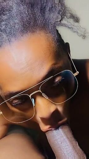 South African Busty Pornstar Seductive Fatuma Deepthroats Your Dong in POV