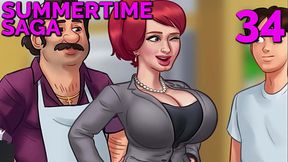 SUMMERTIME SAGA #34 &bull_ What a hot redhead do we have here?