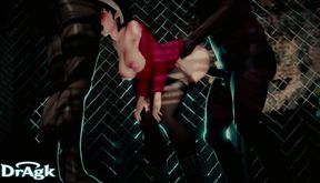 Teen Yor Briar Gets a Double BBC Treat