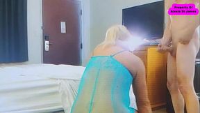 He snuck over late at night to get off