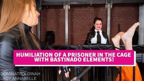 HUMILIATION OF A PRISONER IN THE CAGE OF BASTINADO!