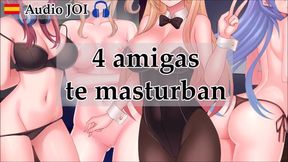 Amigas se Masturban en una Fiesta