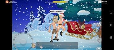 FUCKERMAN JINGLE BALLS 2D GAMEPLAY COMPLETE