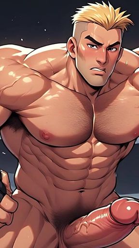 Ken Masters Naked Fighter (ai)