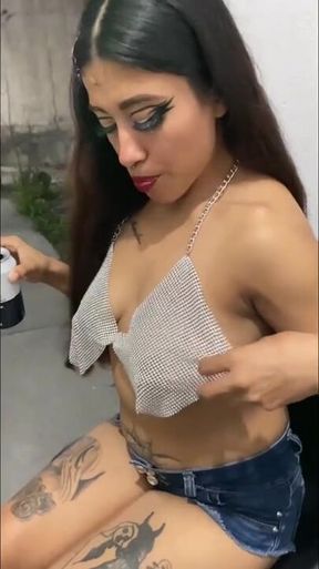 Yaresita Small - BROMA SALE MAL, De Cast¡go Creampie Anal - Latina