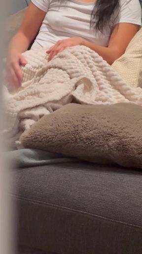 Curious GF caught on camera while posing