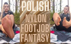 (102) Polish Fantasy Footjob in Nylons