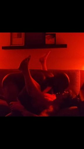 Sexy Flexing in the Redroom