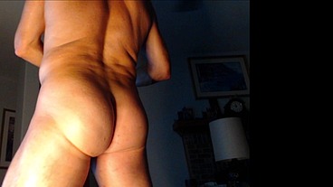 Loganhuge - naked shaking cock with cock ring! Bending over spreading my ass open! Nice ass! Naked body! My open hole awaits! Cum in me!!