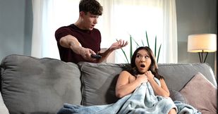 Korean teen roommate caught in the act