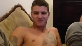 A maverick teaches curious straight guys how to dominate each other bareback