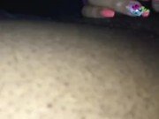 Beautiful Big Booty Redbone MILF masked blowjob and Cum in Mouth