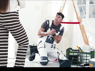 Housewife Freeuse Time Stop Porn - Fuckdoll Gets Pranked by Handyman