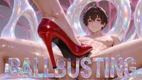 Ballbusting - Post-Concert Backstage Turns Into Booted Ballbusting (Erotic Audio)