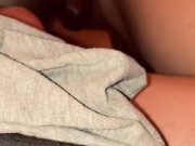 Teen destroys hole with bbc dildo