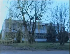 Sexy blonde rides cock hard on office table, cum in mouth