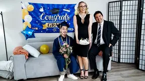 Stepmom makes a dirty deal to get her lazy stepson through college and finally collects