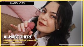 Almost There: Louise Marcada and the Art of Handjob Control (1080 EN SUB) - HandJobs - Jerk Off Instructions - Asmr - Sensual - Made to Cum