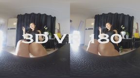 3D VR 180 degrees martina smoking