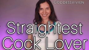 Straightest Cock Lover Make Me Bi Fantasy Goddess Vivien Gay You're one of the straight guys I know! Nobody is straighter than you