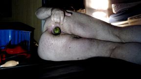 Eggplants going up my ass