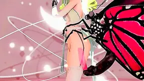 Mikus Sensual Insect Dance Tempts Partner into Wild Creampie Moment Clip