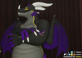 Dragon Pump Hyper Muscle Growth Gay Furry Animation Dick Choked