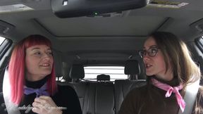 Impressing AJ Marion with my engine revving HD- Madalynn and AJ are in the car with revving, pedal pumping, and driving footage.