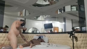 no comeso fiucava so pasanu a mao na minha bunda mais depois infio o pinto