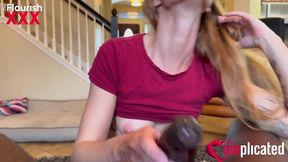 its complicated ep 08: kayleigh cakes sniffs cock to test cheating