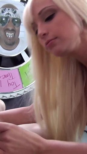 UNCENSORED THANKSGIVING DAY ORGY w BUSTY BLONDE BOMBSHELL RIKKI SEX PART 1 OF 2   Clip 1