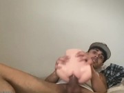 Puerto Rican Fucking fleshlight pussy