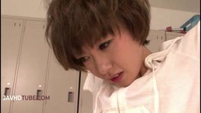 Akina Hara's Hardcore Trainer Gives Her A Creampie During Intense Yoga Session